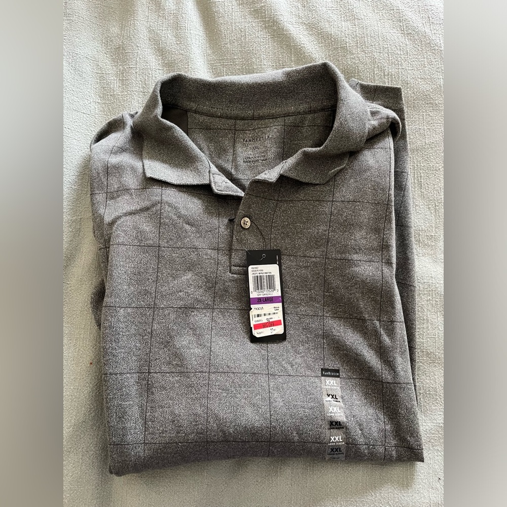 Men's Long Sleeve Polo